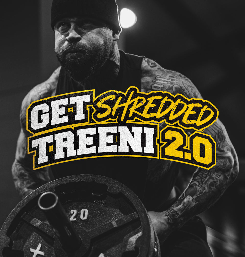 Lihaksikas mies treenaa salilla tankosoutua – Get Shredded Treeni 2.0 rasvanpolttoon suunniteltu saliohjelma.